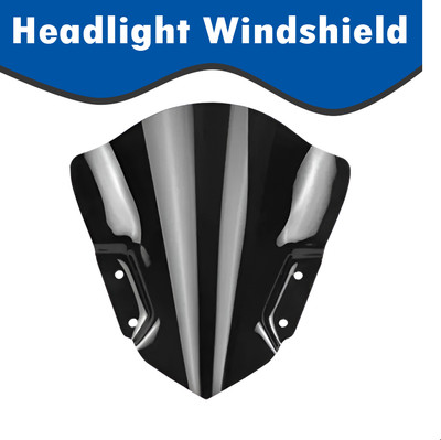 Huims RIDERS MT15 DUBBLE BUBBLE VISOR H_3 Bike Headlight Visor Bike Headlight Visor