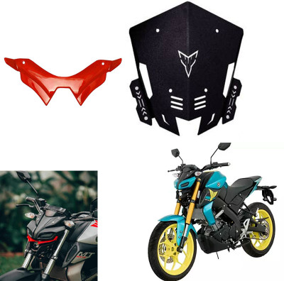 Muttfy MT 15 metal visor free mt Winglet Bike Headlight Visor