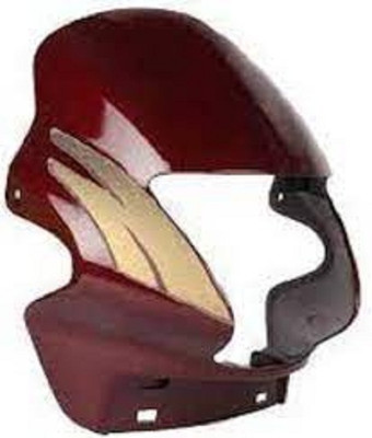 ARPIT ENTREPRISE Front Headlight Visor For Passion Plus (Wine,Red) Bike Headlight Visor