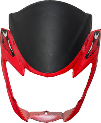 plutoauto Headlight Visor Compatible With Hayate S.Red Bike Headlight Visor
