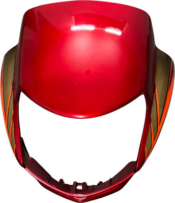 plutoauto Headlight Visor For HF Deluxe (Candy Red) Bike Headlight Visor