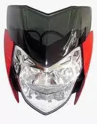 plutoauto PULSAR 135CC Bike Headlight Visor