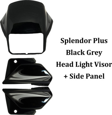 SHREE SPL BG Visor And Side Panel Bike Headlight Visor