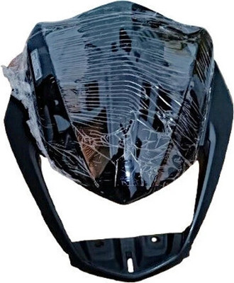 Mudsor HEADLIGHT VISOR IGNITOR BLACK (WITH GLASS) Bike Headlight Visor