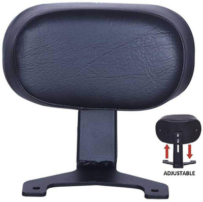 Auto MT THUNDERBIRD 350 500 BACKREST 1PC Cushion Back Rest Support Pillion Heavy Quality Bike Headlight Visor