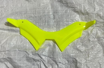 Auto MT Neon Winglet MT15, Yamaha MT15 Bike, Short WINDSCREEN Visor Bike Fairing Kit