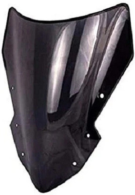 Am Auto Tredy_Frant Vsisor GlassBlack forBike Pulsor-220 Bike Headlight Visor