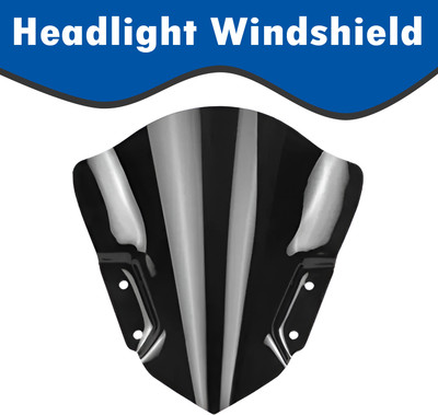 Huims RIDERS MT15 DUBBLE BUBBLE VISOR H_6 Bike Headlight Visor Bike Headlight Visor