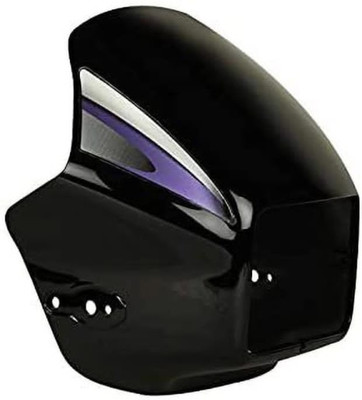 Jinvaani Splendor plus black purple visor Bike Headlight Visor