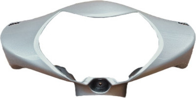 ARPIT ENTREPRISE Front Headlight visor For Aviator (Silver) Bike Headlight Visor