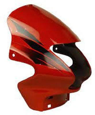 ARPIT ENTREPRISE Headlight Visor for Passion Plus (S,Red) Bike Headlight Visor