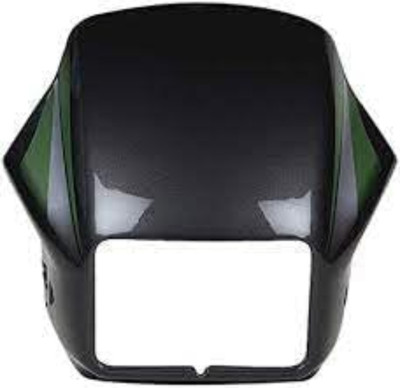 Jinvaani Splendor plus/pro grey green visor Bike Headlight Visor