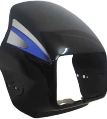 Jinvaani Splendor plus black blue visor Bike Headlight Visor