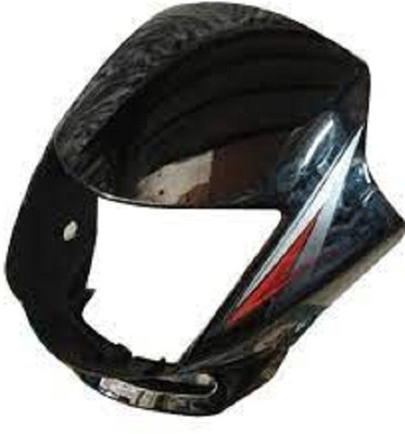 ARPIT ENTREPRISE Headlight Visor For Shine Old Model (Black/Red) Bike Headlight Visor