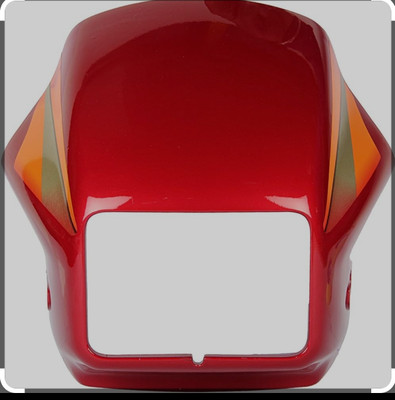 PARASNATH Splendor pure red visor Bike Headlight Visor