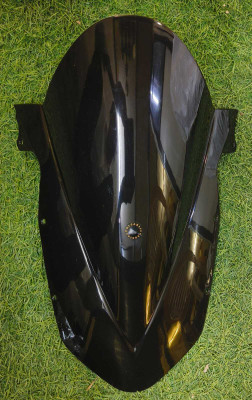 Am Auto Tredy_AT-220 pulsar visor glass Black Bike Headlight Visor