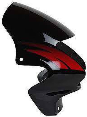 ARPIT ENTREPRISE Headlight Visor for Passion Plus (Black/Red) Bike Headlight Visor