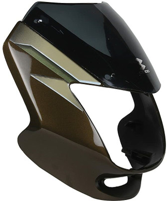 plutoauto Headlight Visor For CT-100 Deluxe (Heena Green) Bike Headlight Visor