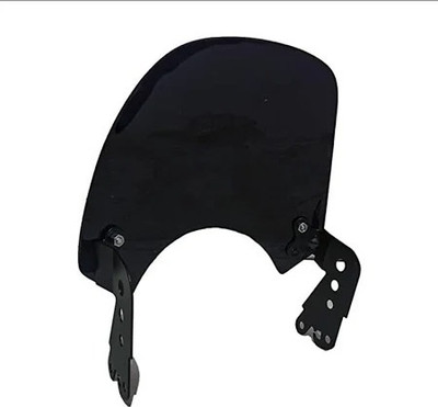 WHEETOYKART Tinted Windshield Visor | Precise Fit for Hunter 350 | Simple Installation Bike Headlight Visor
