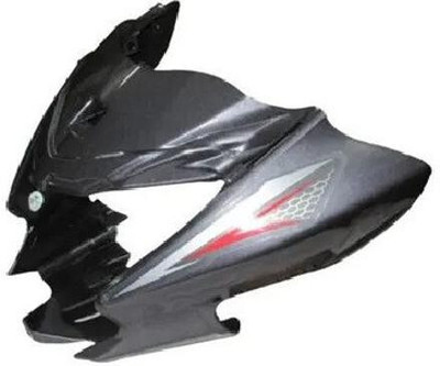 plutoauto Headlight visor For Shine SP With Glass ( Grey) . Bike Headlight Visor