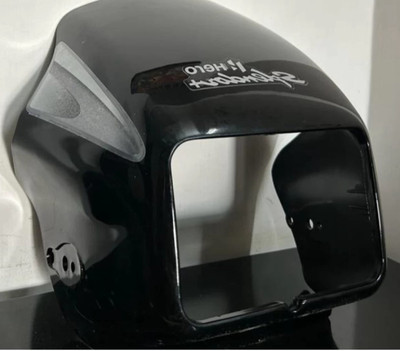 Namokar Splendor plus grey visor Bike Headlight Visor