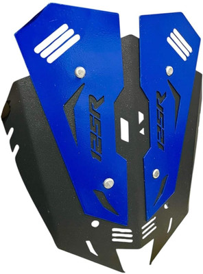 Yakshit Xtream 125R Bike Visor for Hero, Stylish Front Windshield Guard | Red Sports Bike Headlight Visor