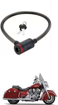 E-Shoppe Bike Cable Lock For Springfield Cable Lock(Black)