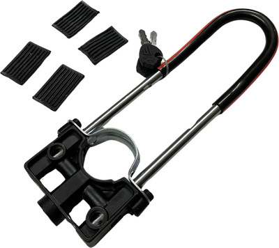 Digital Craft Universal All Bikes Computerised Wave Key Lock Wheel Lock(Black)