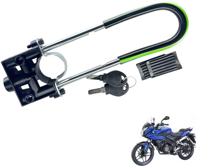 Generox Security Lock for Pulsar AS200 Green and Black Pulsar AS200 U Lock(Black, Green)