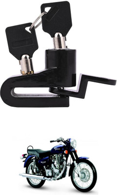 LOVMOTO Mini Bicycle Motorcycle Disc Brake Lock/ Disk Lock Security (Random Colors) 61 Disc Lock(Black)