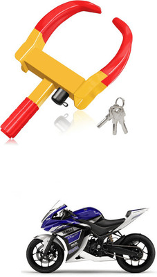 LOVMOTO Universal Anti-Theft Vehicle Wheel Lock Anti-Theft Tyre Lock for Yz-f 1-25 Universal Anti-Theft Vehicle Wheel Lock Anti-Theft Tyre Lock for Yz-f 1-25 Wheel Lock(Multicolor)