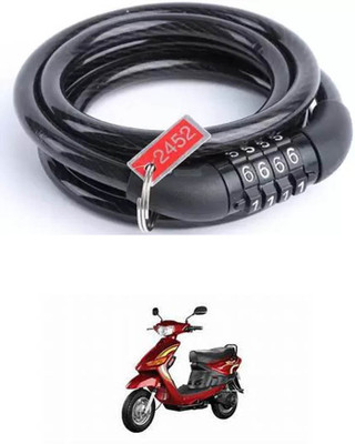 E-Shoppe Bike Number Smart Lock For Yo Spark Quick Release Lock(Black)