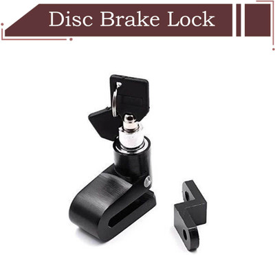 INGPRIDE Disk Brake Lock for Bikes New Design Disc Break Security Lock Disc Disc Lock(Black)