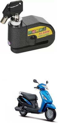 PRTEK Suzuki ALARAM BIKE DISC LOCK_UYH_192 Disc Lock(Black)