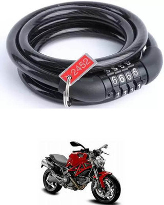 E-Shoppe Bike Number Smart Lock For Monster 795 Quick Release Lock(Black)