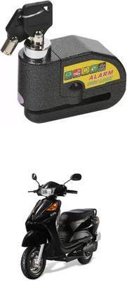 PRTEK Universal For Bike ALARAM BIKE DISC LOCK_UYH_69 Disc Lock(Black)