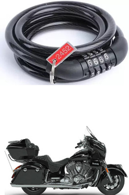 E-Shoppe Bike Number Smart Lock For Roadmaster Quick Release Lock(Black)