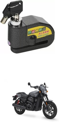 PRTEK TVS ALARAM BIKE DISC LOCK_UYH_156 Disc Lock(Black)