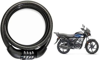 Life Systems Enterprises NL 17 Anti-Theft Steel Strong Bicycle/Luggage/Helmet Security Lock Cable Lock(Black)