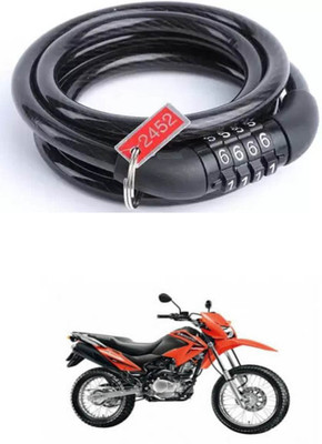 E-Shoppe Bike Number Smart Lock For Impulse Quick Release Lock(Black)