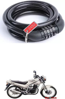 E-Shoppe Bike Number Smart Lock For GF 125 Quick Release Lock(Black)