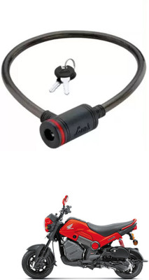 E-Shoppe Bike Cable Lock For Navi Cable Lock(Black)