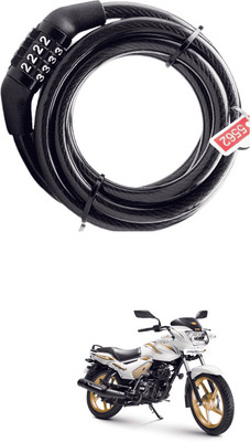 LOVMOTO UNIVERSAL Multi Use Lock For Bike, Cycle, Helmet, Luggage 150 UNIVERSAL Multi Use Lock For Bike, Cycle, Helmet, Luggage 150 Cable Lock(Black)