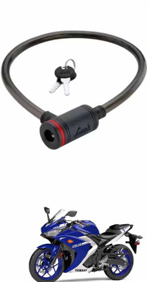 E-Shoppe Bike Cable Lock For YZF R3 Cable Lock(Black)