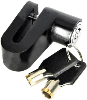 Naveeneha Full metal Original Disc lock Bike Lock Xx098 Disc Lock(Black)