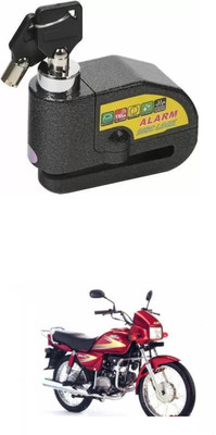 PRTEK Hero ALARAM BIKE DISC LOCK_UYH_146 Disc Lock(Black)