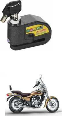 PRTEK Bajaj ALARAM BIKE DISC LOCK_UYH_20 Disc Lock(Black)