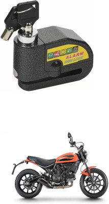 PRTEK Mahindra ALARAM BIKE DISC LOCK_UYH_141 Disc Lock(Black)