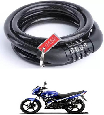 E-Shoppe Bike Number Smart Lock For Gladiator Quick Release Lock(Black)