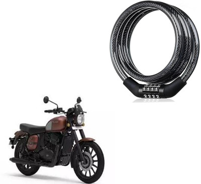 kapoor trading PJ_4 DIGIT LOCK_009 Cable Lock(Black)